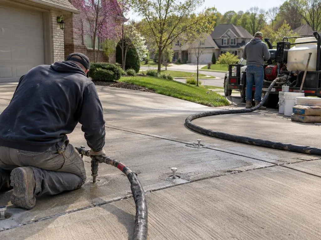 Concrete Leveling & Repair in Lenexa, KS