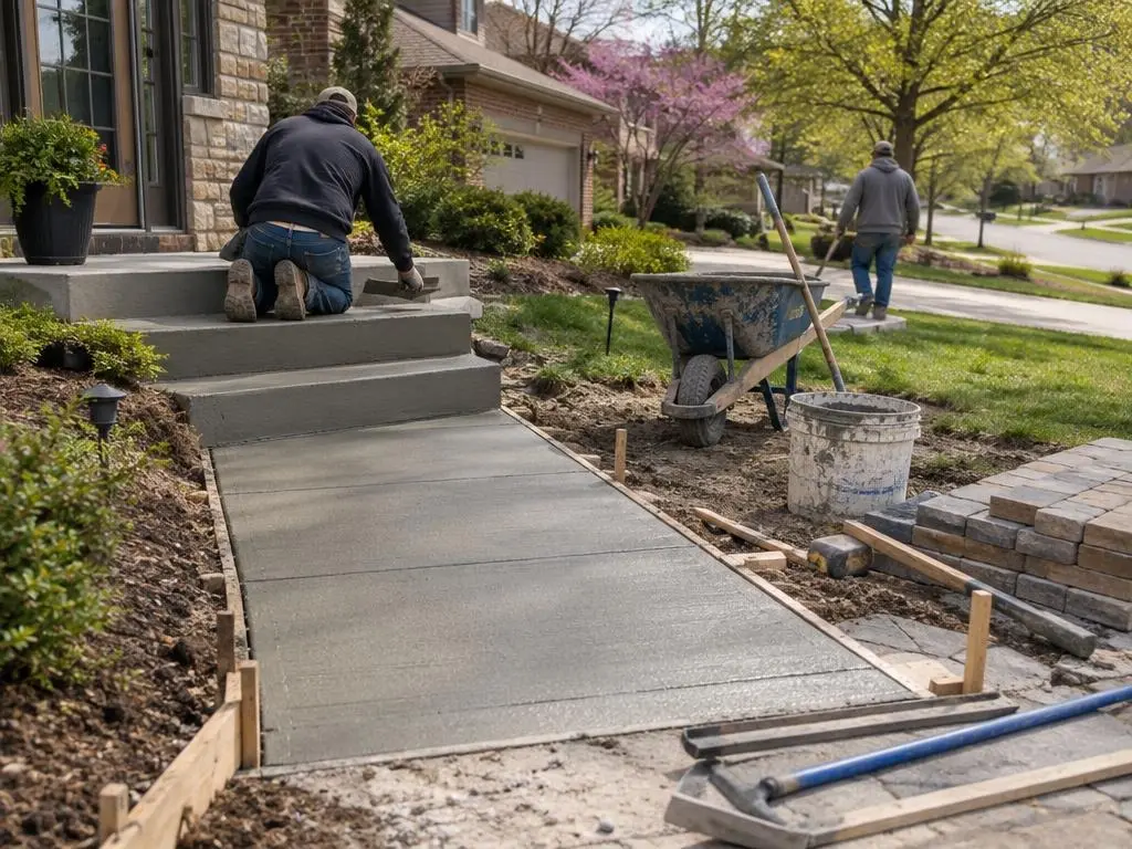 Sidewalks & Steps in Lenexa, KS